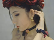 चीनी मॉडल ली युवा Hee बड़े स्तन वीआईपी निजी शो
