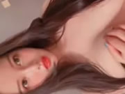 एशियाई विशाल स्तनों लड़की सेल्फी ब्लैक स्टॉकिंग्स